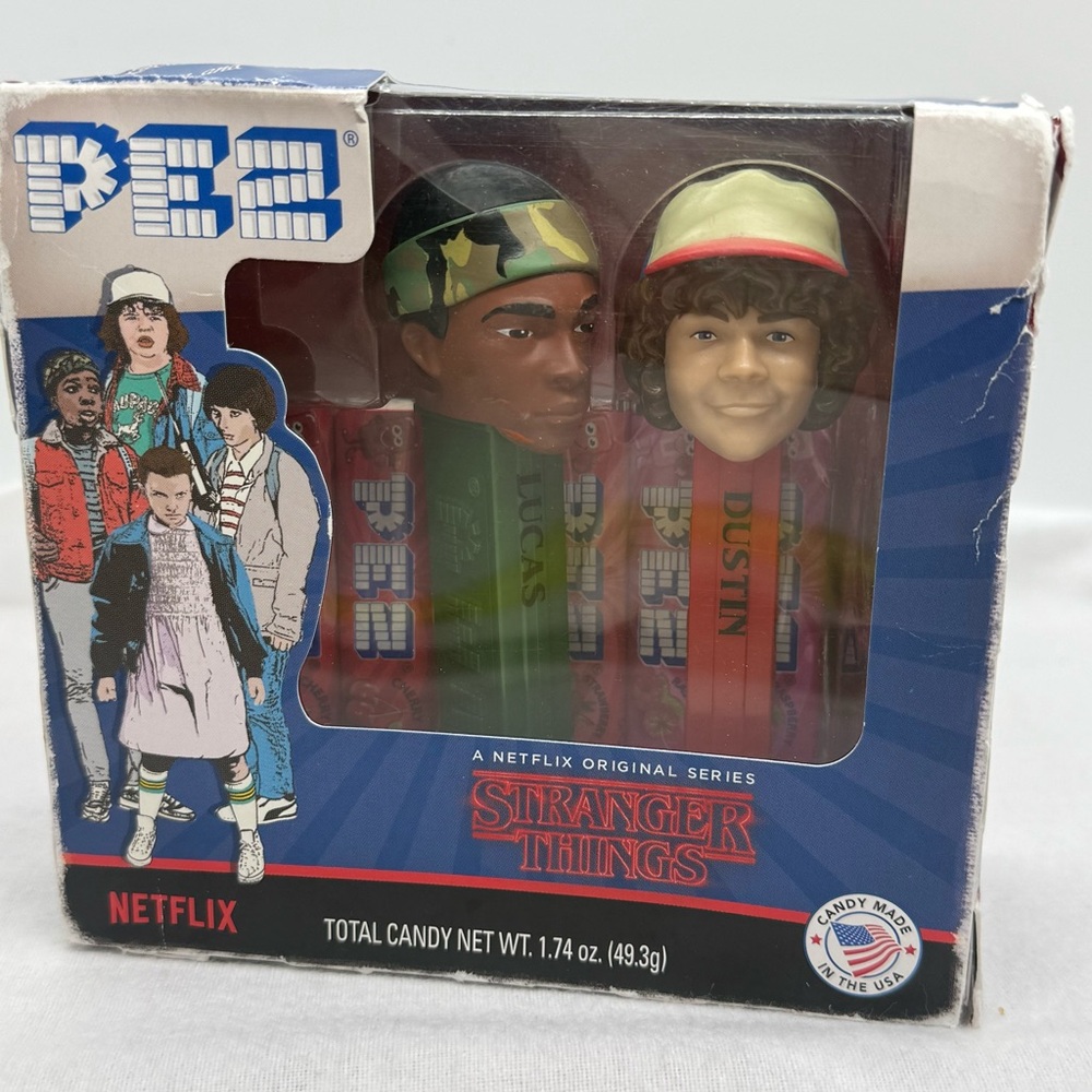 Stranger Things PEZ Dispenser Set of 2 Collectibles